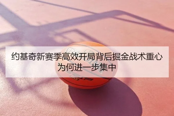 约基奇新赛季高效开局背后掘金战术重心为何进一步集中
